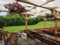Gazebo belts - to cover the terrace 5x1m.