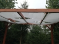 Garden umbrella - economic belt for the gazebo 1x5m.
