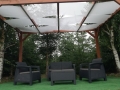 Garden cover - economical belt for the gazebo 1x5m.