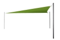 Garden sail waterproof triangle 3.5x3.5x3.5 green.