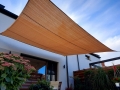 HDPE shade sail rectangular 3x4 m.