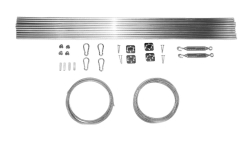 Toldos romanos: Kit de anclaje MINI para MADERA