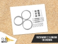 SunShade installation hardware kit featuring 3 steel cables, turnbuckles, snap hooks, and brackets for wood mounting