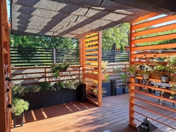 Persiana enrollable horizontal con PEAD A MEDIDA