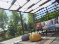 Umbrellas - slats for the gazebo 1x5m.