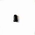 Black plastic plug for aluminum tubing reinforcement and protection with a ribbed insert design