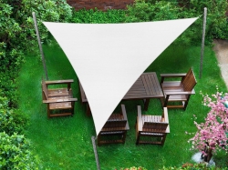 Premium wasserdichtes Sonnenschutzsegel - 3,5m x 3,5m x 3,5m
