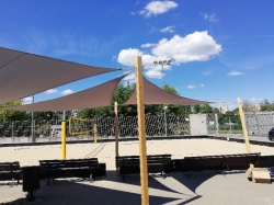 Toldo vela impermeable TRIÁNGULO A MEDIDA