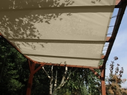 Custom HDPE Sunshade Roof – Made to Measure