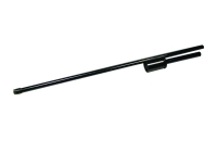 Durable ground spike hardware for an outdoor beach flag advertising display