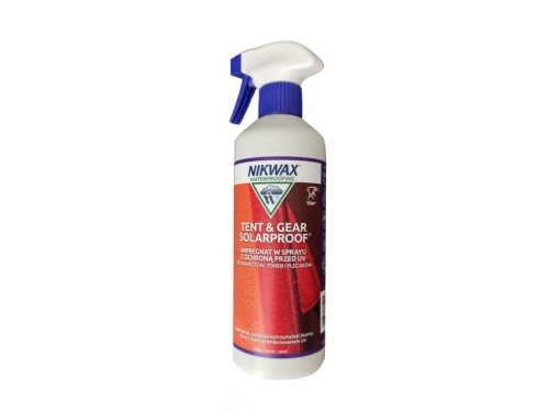 Nikwax Tent & Gear SolarProof sátor- és felszerelés impregnáló UV-védelemmel, szórófejes flakonban