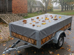 Waterproof Utility Trailer Tarp – Custom Size PVC Cover