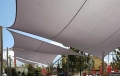 Wasserdichtes rechteckiges Premium Sonnensegel 3x4 m als Sonnenschutz für Terrasse oder Garten