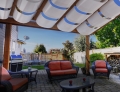 Sun canopy - a belt for the gazebo 1x5m.