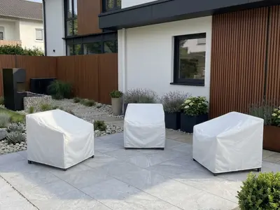 Pokrowce wykonane z materiału Decor premium