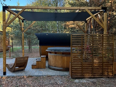 Żagiel z materiału Decor premium szary